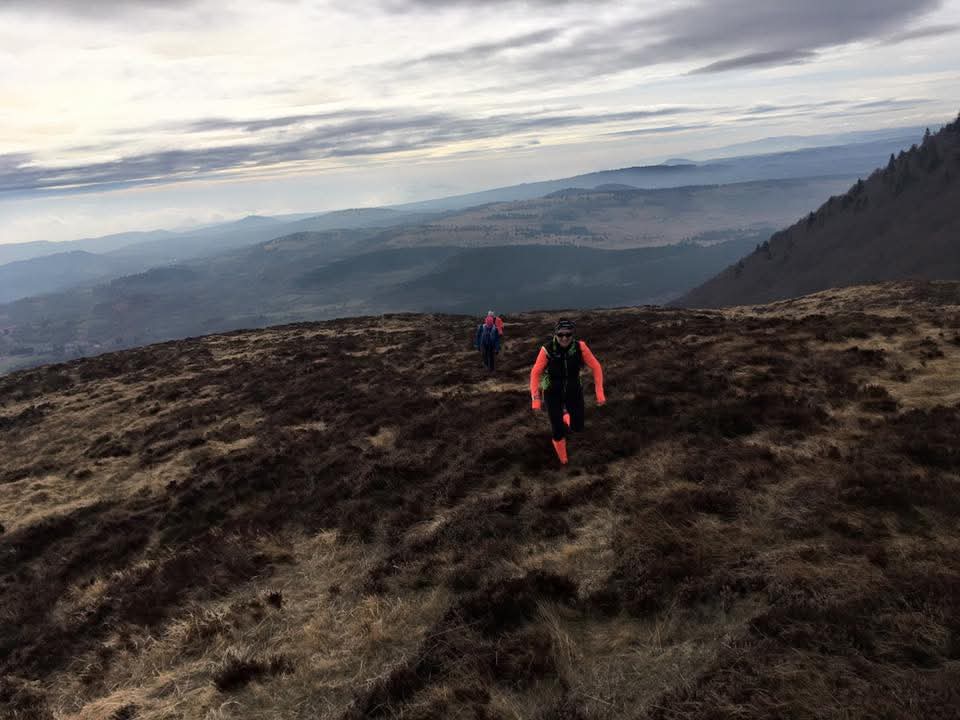 Trail en montagne
