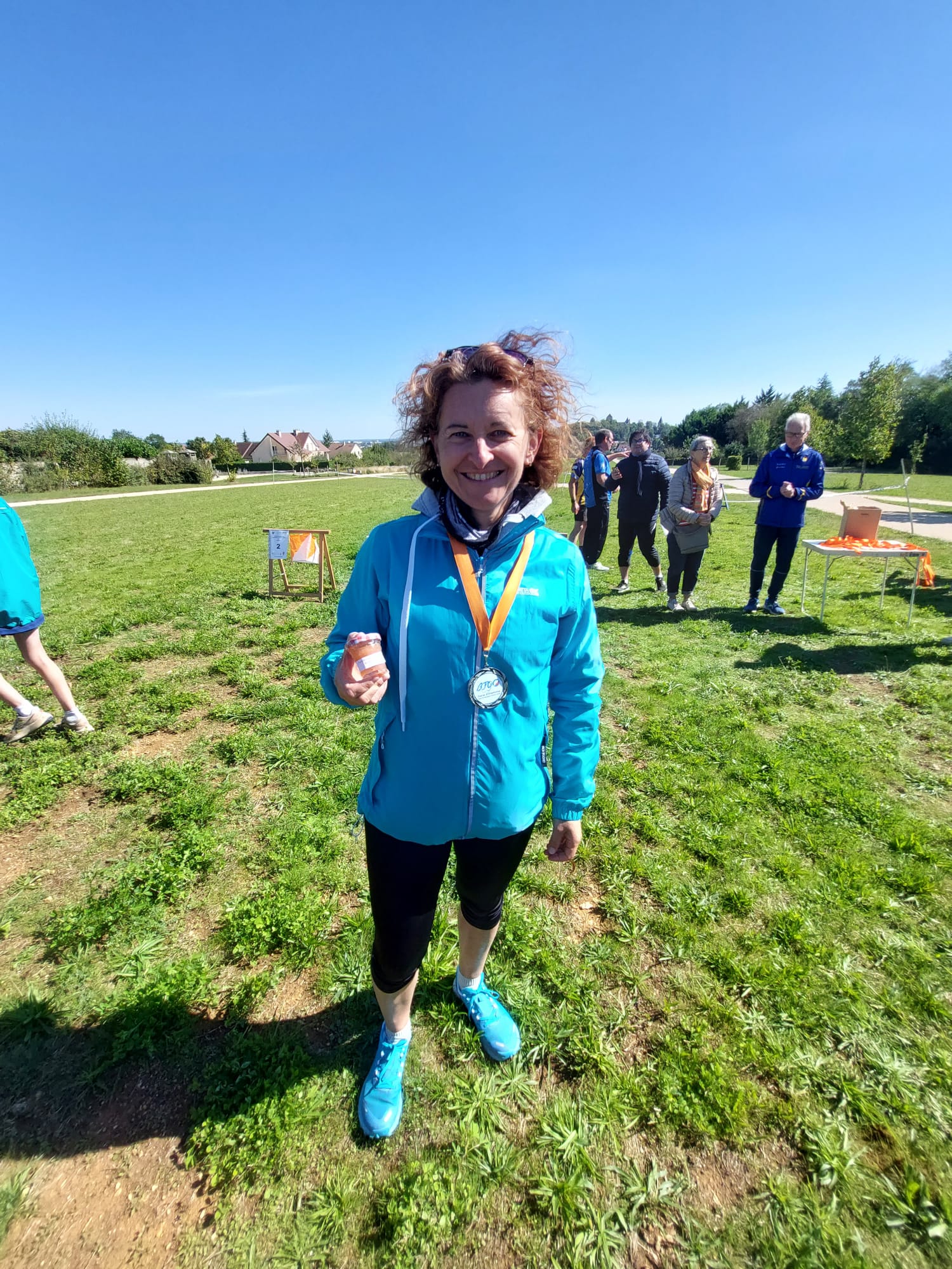 Médaille course d'orientation