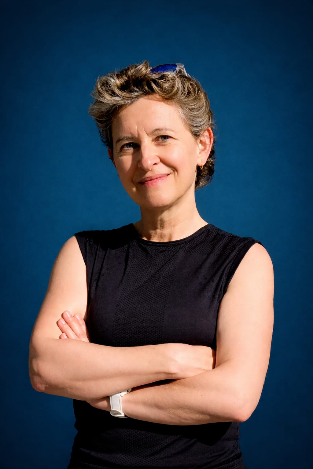 Mireille Masson, coach running